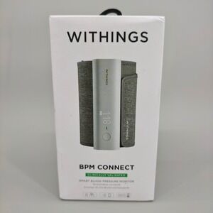 Withings BPM Connect Smart Blood Pressure Monitor Wi-Fi Bluetooth WPM05 White